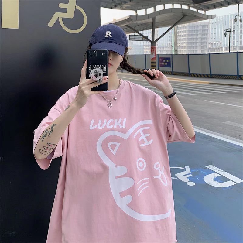 Áo Thun Tay Ngắn Cổ Tròn In Chữ Benming Year Huhu Shengwei 4 Màu Size M-3XL Phong Cách Đường Phố Nhật Bản Thời Trang Mùa Hè Cho Nam