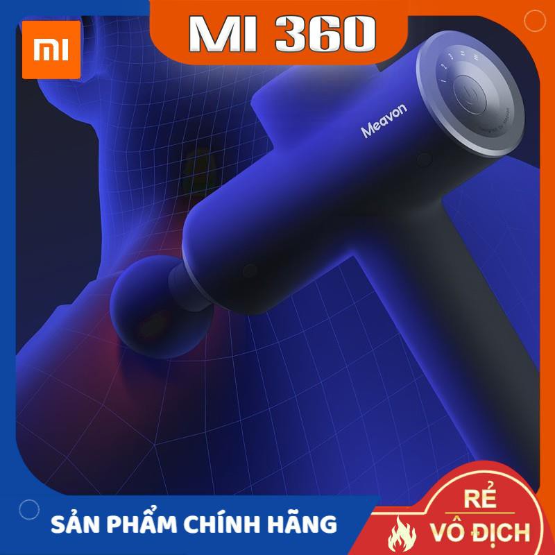 Máy Massage Cầm Tay Xiaomi Meavon Trigger Point ✅ 4 Đầu Massage 5 Chế Độ✅ Hàng Chính Hãng