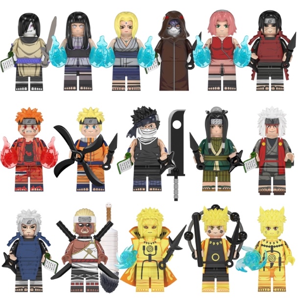 Lego naruto các nhân vật trong bộ truyện có akatsuki, các hokage