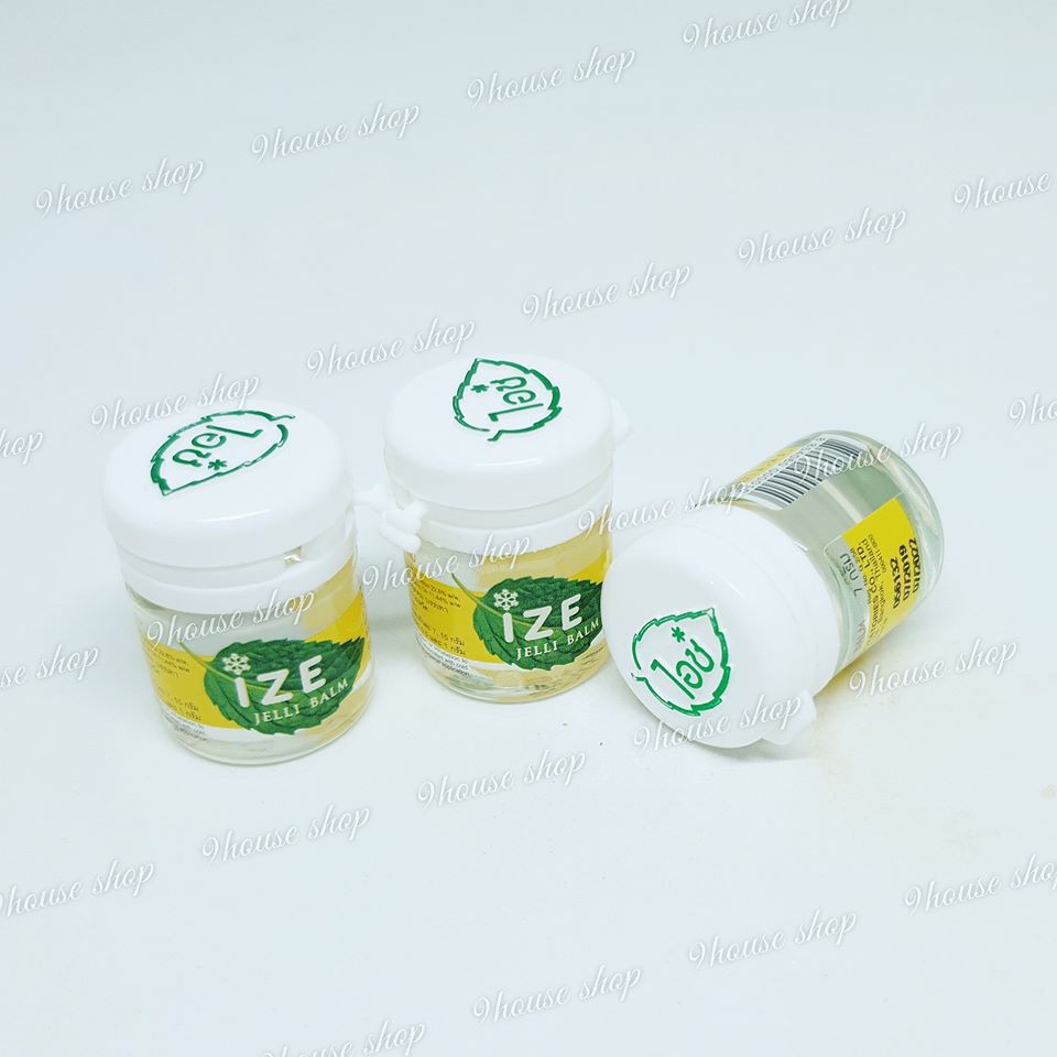 01 Hủ Dầu Gel Bạc Hà IZE JELLI BALM 7gram Thái Lan