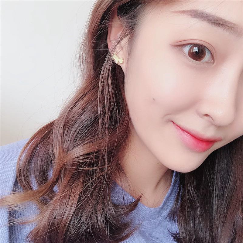Cute dog style Korean style earrings for women