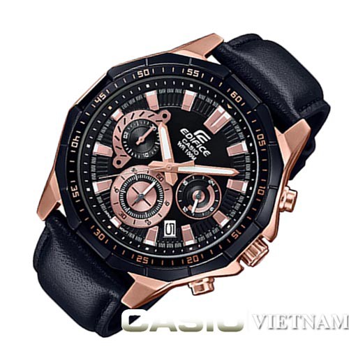 Đồng Hồ Nam Casio EFR 554BGL - 1AVDF - Quartz - Dây Da