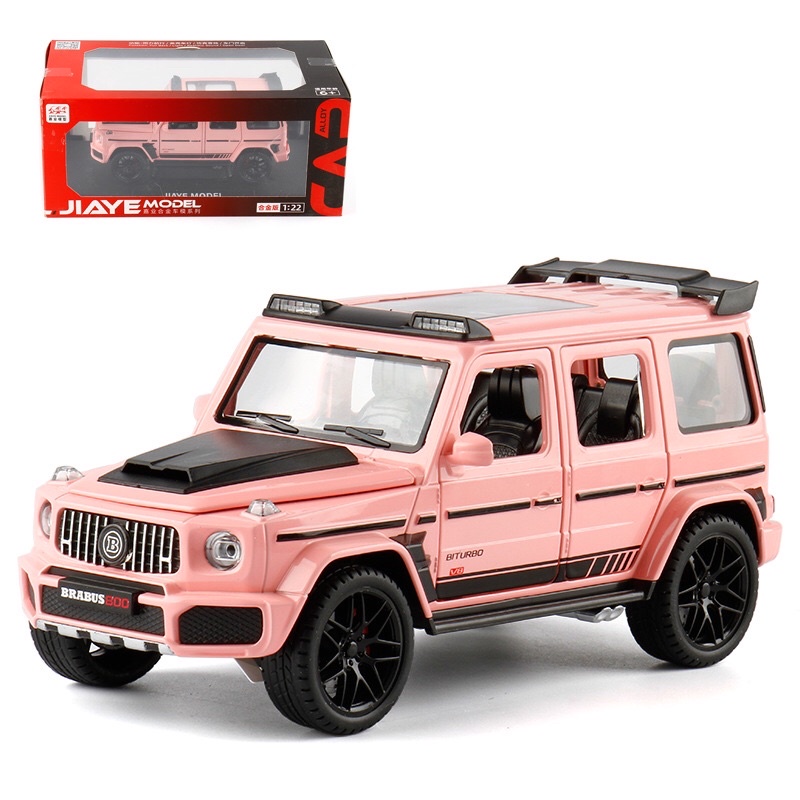 Mô hình xe ô tô Mercedes Benz G63 độ Brabus G800 tỉ lệ 1:22 ( Có 4 màu )