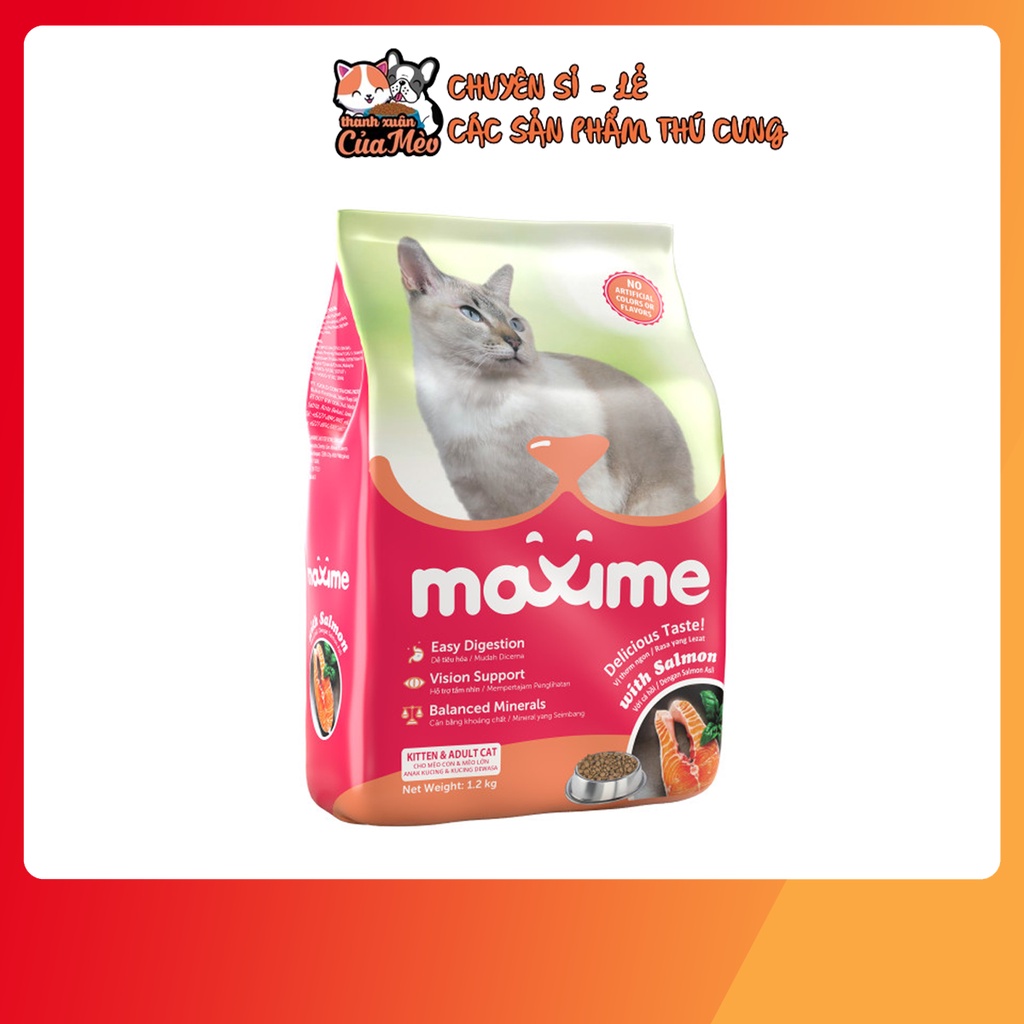 THỨC ĂN CHO MÈO MAXIME - TOMMY MỌI LỨA TUỔI 400G