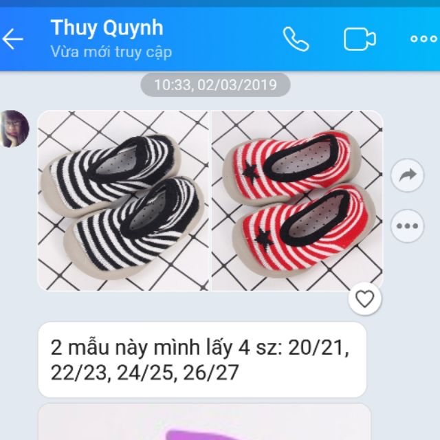 Giầy bún Thuy Quynh