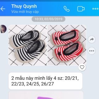 Giầy bún Thuy Quynh