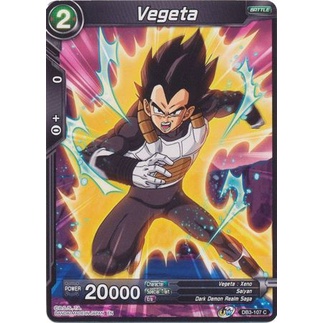 Thẻ bài Dragonball - TCG - Vegeta / DB3-107'