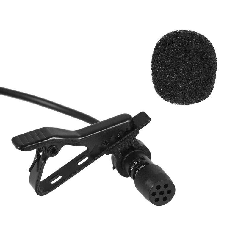 Mic cài áo microphone ghi âm, thu âm cho điện thoại, máy ảnh, laptop , tiện lợi cho quay video và livestream