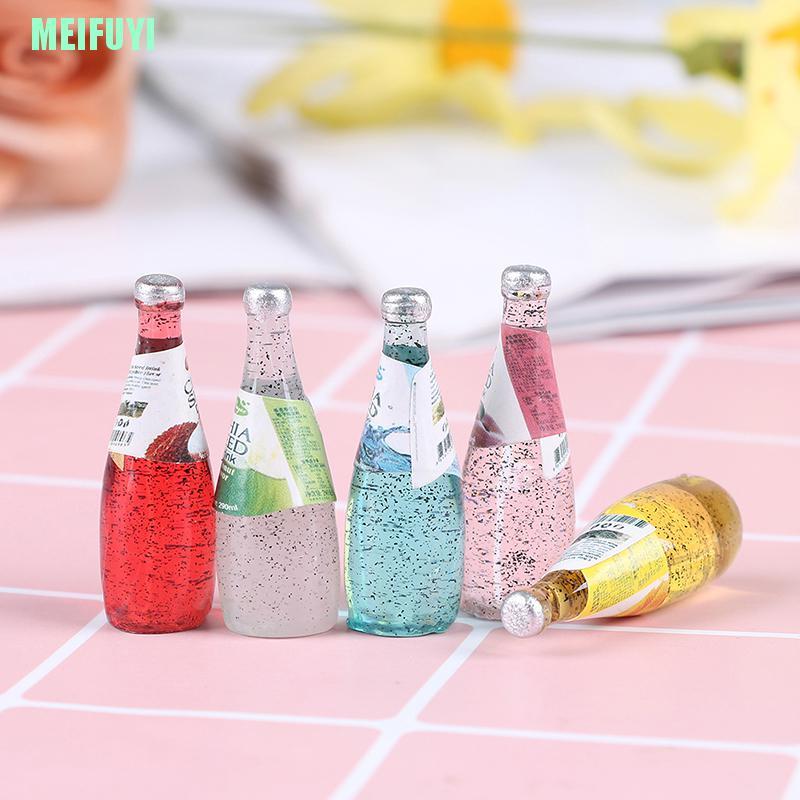 Set 5 Mô Hình Thức Ăn Mini Tỉ Lệ 1 / 12 Dùng Để Trang Trí Nhà Búp Bê