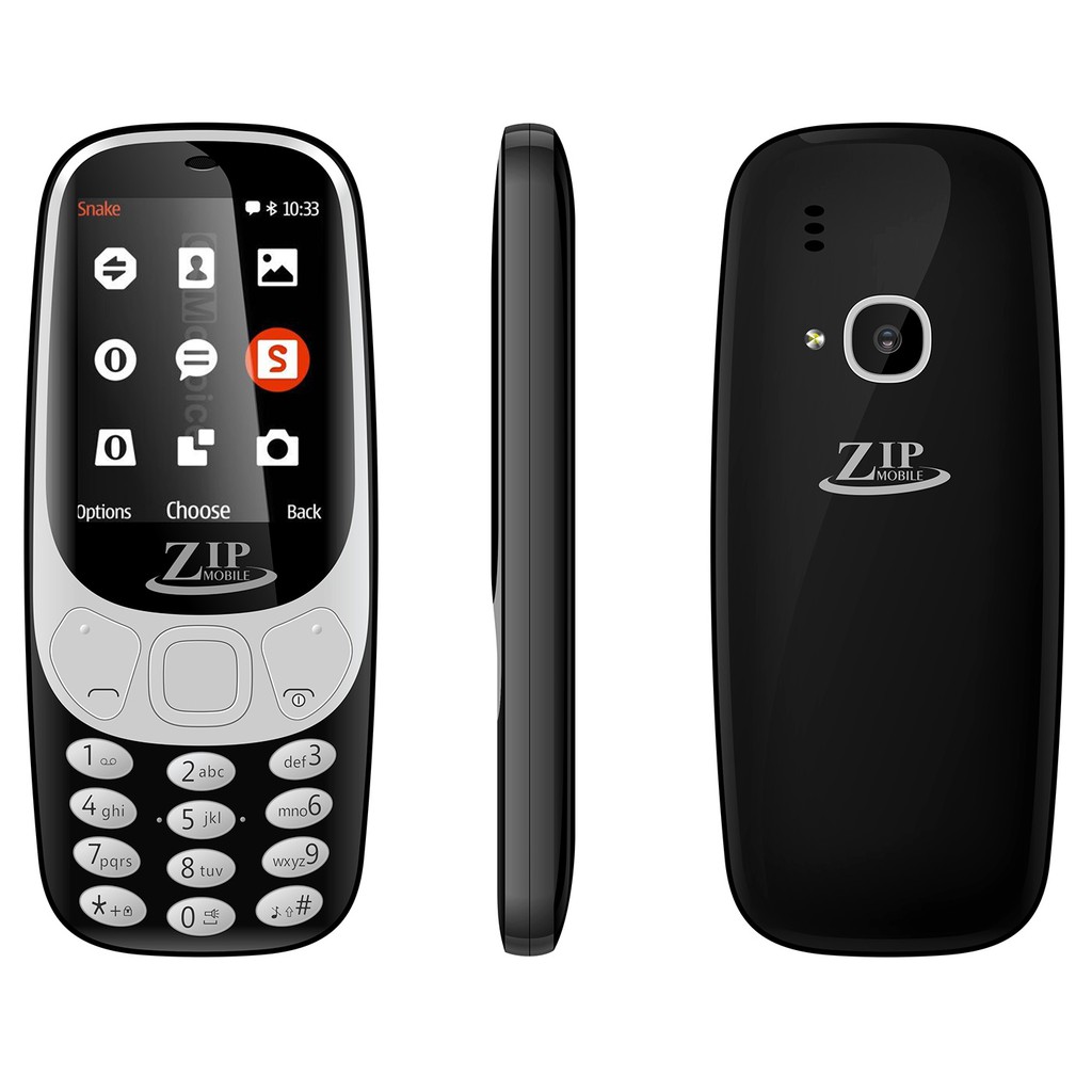 Điện thoại Zip 1.8-1 2.4 in (giống 3310) bảo hành 12 tháng