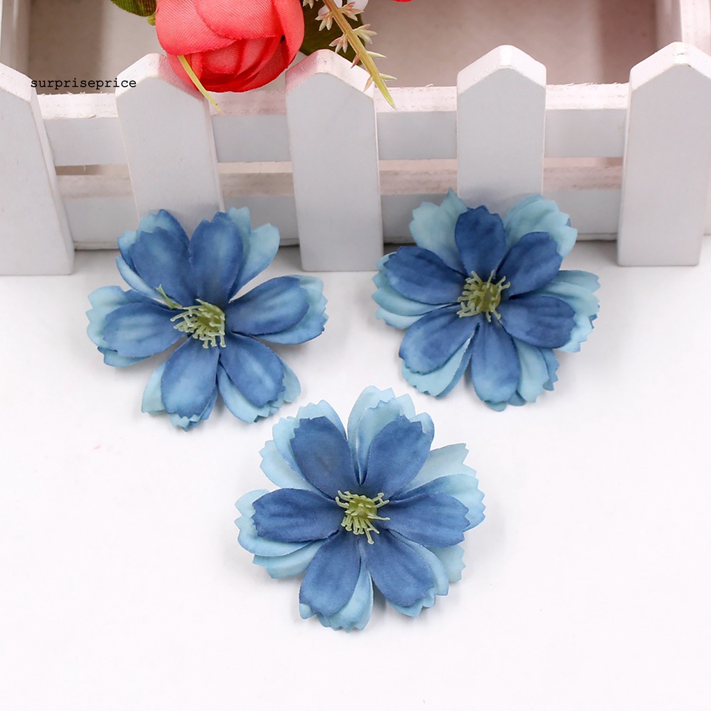 Set 10 hoa mận giả 4.5cm trang trí nhà cửa