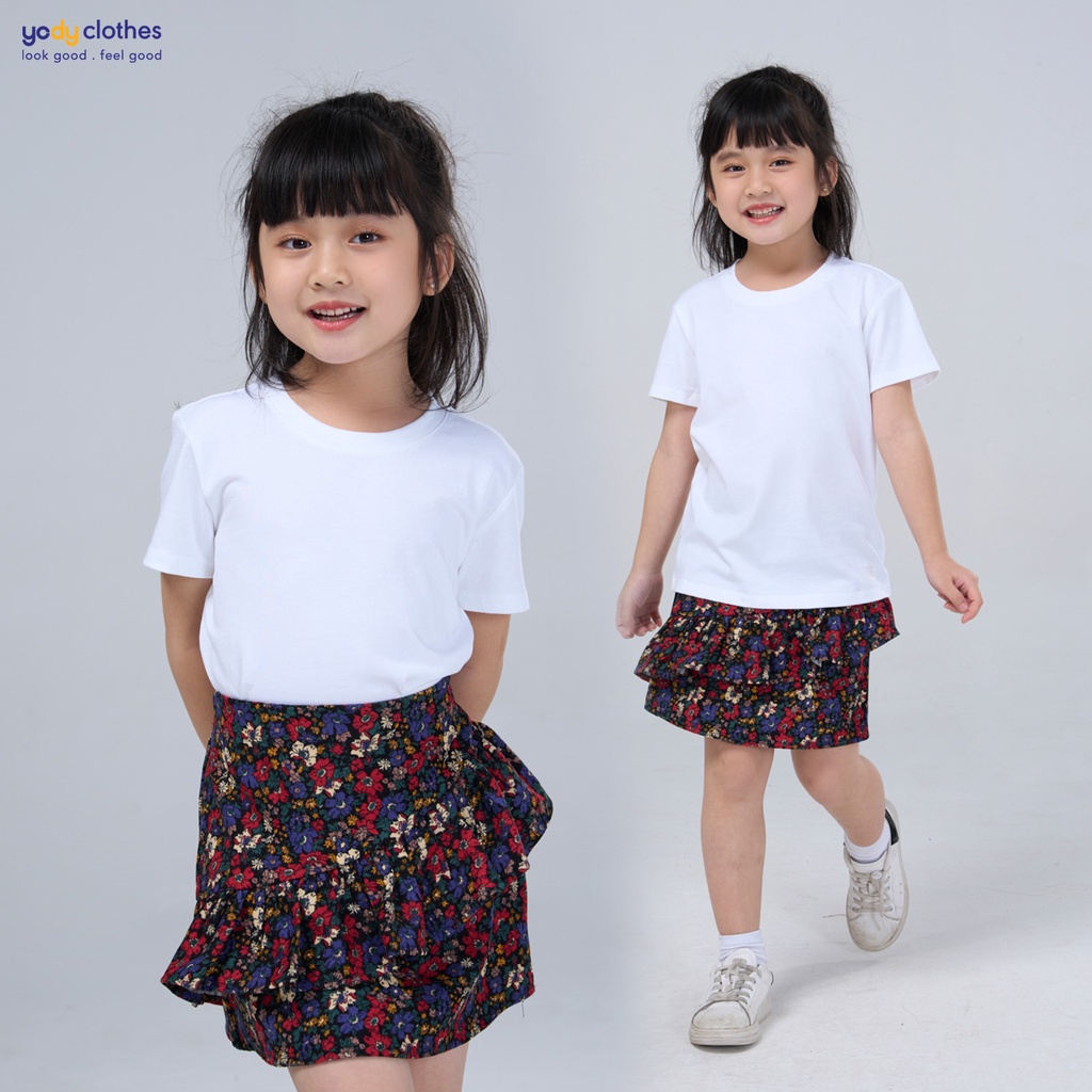 Áo thun cho bé thương hiệu YODY cổ trồn chất cotton mềm mịn thoáng mát TSK5219