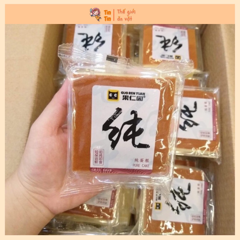 Bánh Bông Lan Shougong Mông To 120gr Ăn vặt TinTin