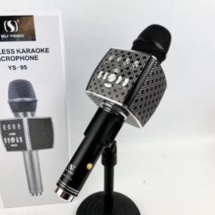 Micro Karaoke YS 95 kết nối bluetooth Tích Hợp Loa Bass chuẩn CHÍNH HÃNG - BẢO HÀNH 6 THÁNG