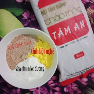 Bột tắm Trắng thảo mộc Tâm An.