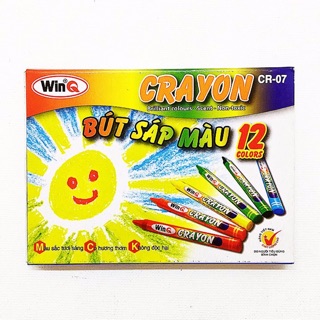 Bút sáp màu 12 màu Winq