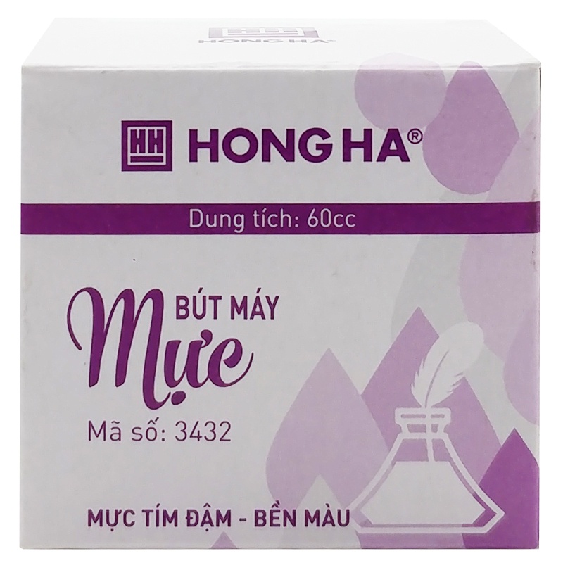 Mực Viết Hồng Hà 3432 - Mực Tím