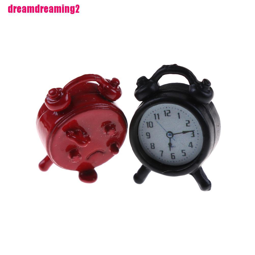 Đồng Hồ Báo Thức Tỉ Lệ 1 / 12 Trang Trí Nhà Búp Bê