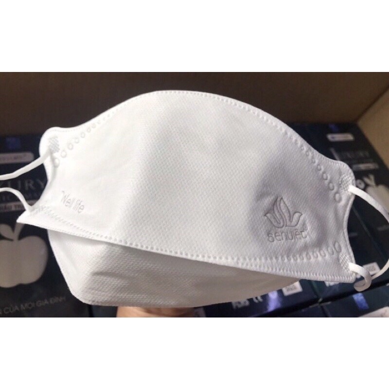 Khẩu trang 4D SEN VIỆT LUXURY PROTECT MASK ( 1HỘP/ 30 CÁI) | BigBuy360 - bigbuy360.vn