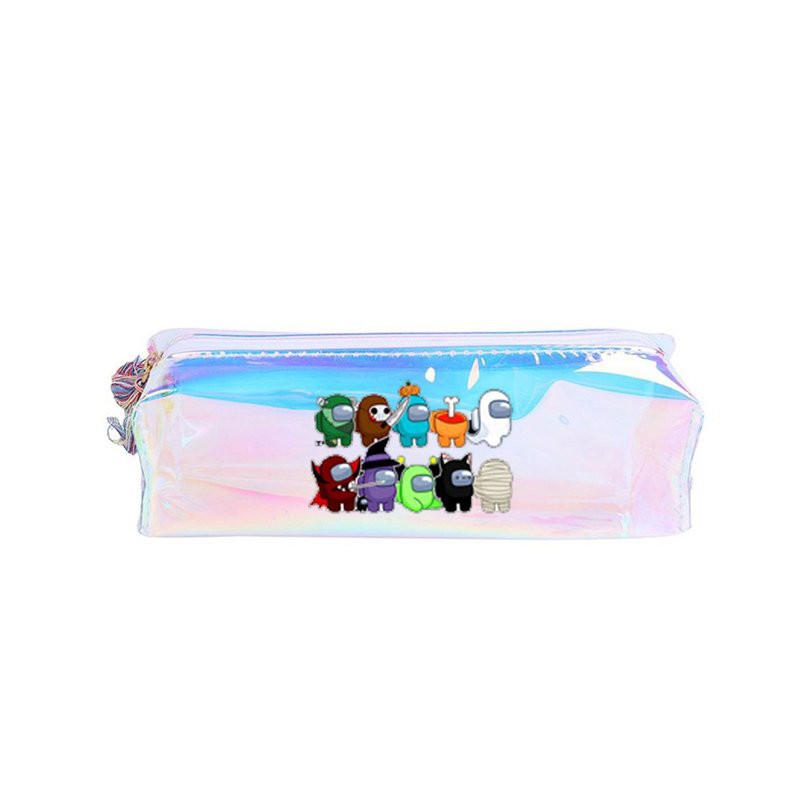 Hộp bút hologram Among Us cute bóp viết đựng bút đồ dùng học tập dễ thương quà tặng tiện lợi