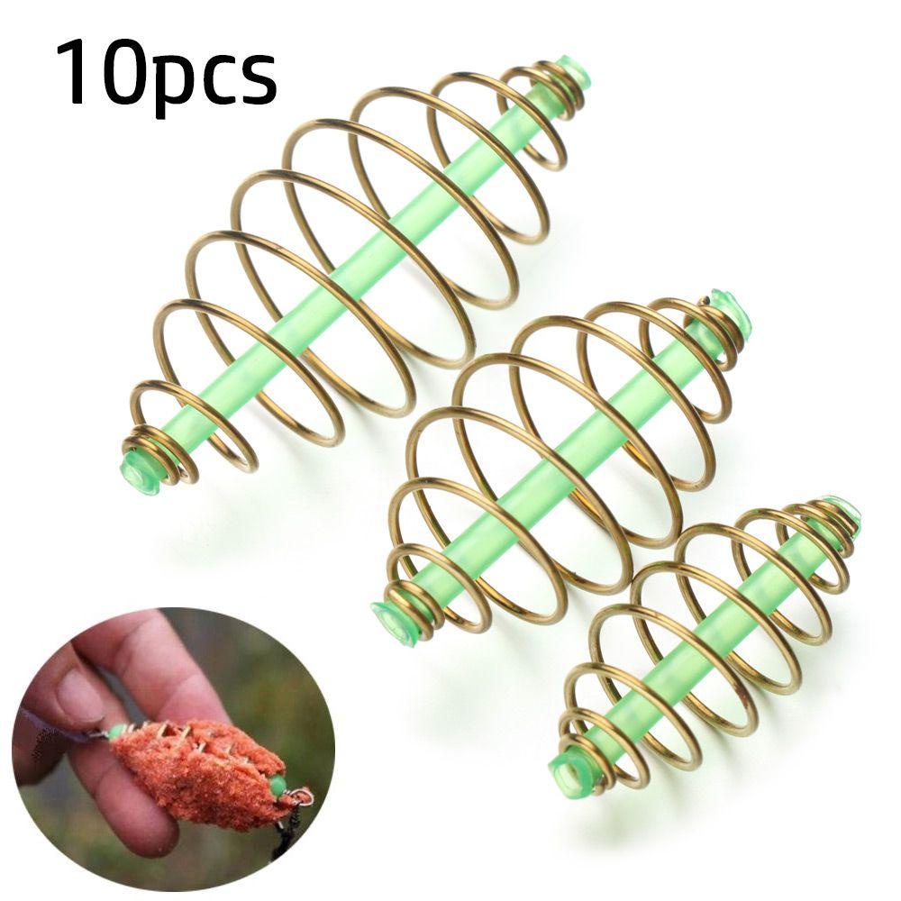 MAYSHOW Set 10 Mồi Câu Cá Giả Bằng Thép Không Gỉ