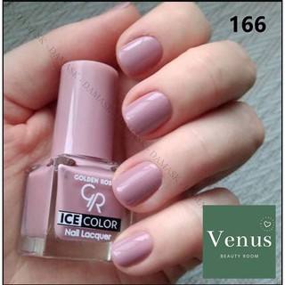 Sơn Móng Tay Golden Rose Ice Color 166
