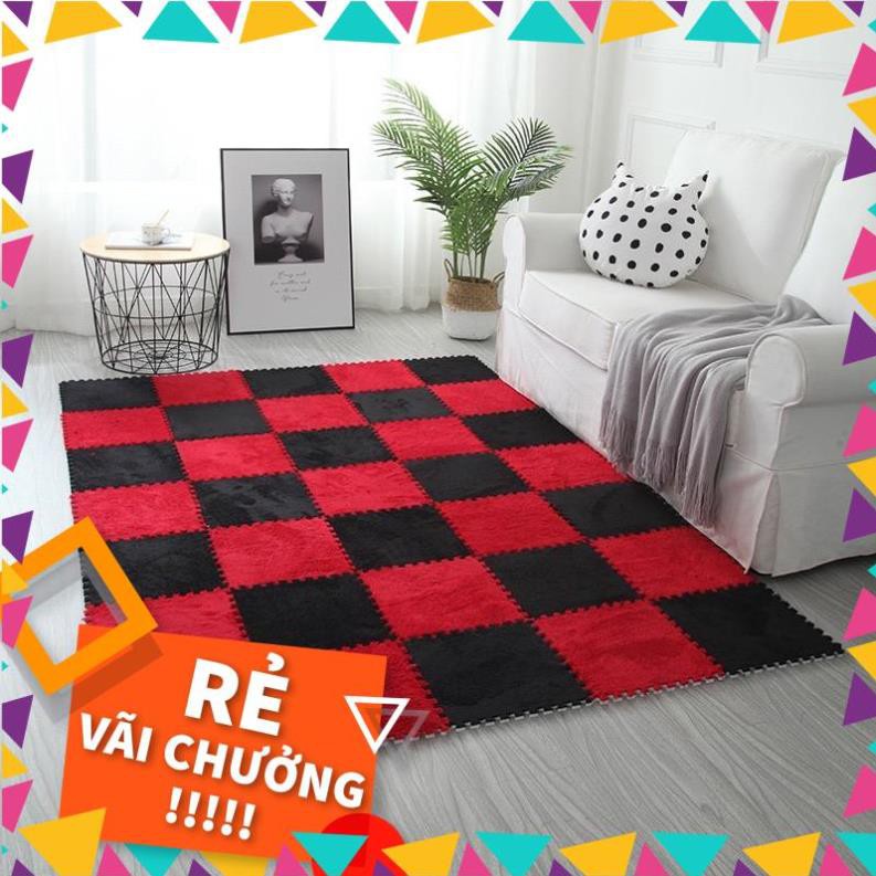 Xã Kho Thảm Xốp Ghép Mặt Lông 30x30cm giá rẻ