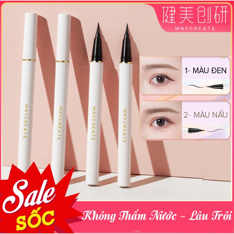 Kẻ Mắt Nước Eyeliner Maycreate không Trôi không Lem (Loại Tốt)