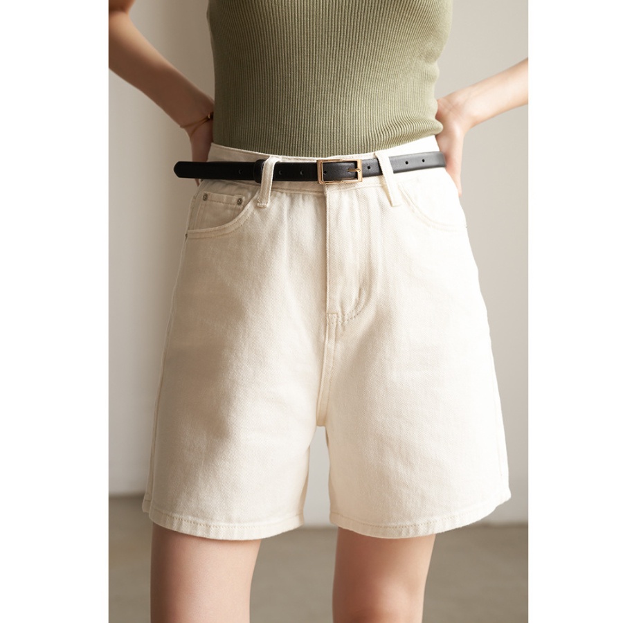 Quần Lửng Ngố Kaki Lưng Cao, Quần Short Mùa Hè Form Ullzang Có Bigsize 70kg(KKN)