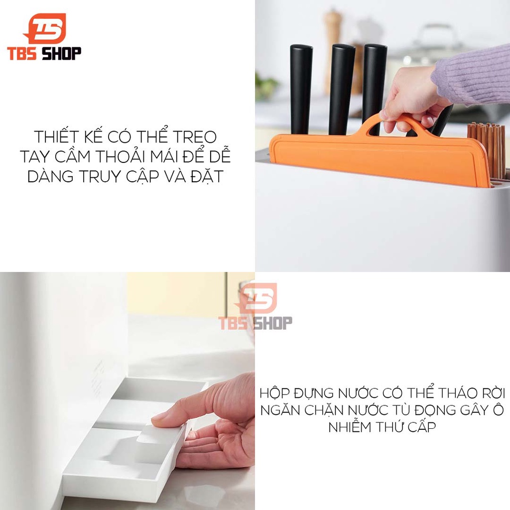 Máy sấy Tiệt Trùng Dao Thớt Đũa Tiệt Trùng TIA UV Xiaomi FIVE - Điều khiển quản lý qua Ứng dụng