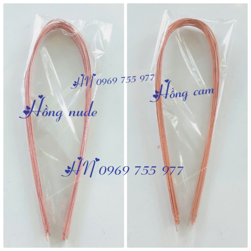 Kẽm màu làm hoa voan