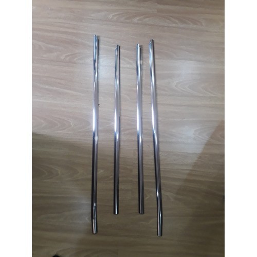 NẸP CHÂN KÍNH INOX FORTUNER 2008 2009 2010 2012 2015 VIỀN CHÂN KÍNH CỬA XE Ô TÔ