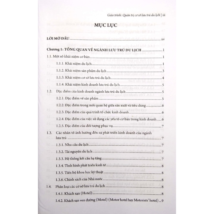 Sách - Giáo Trình Quản Trị Cơ Sở Lưu Trú Du Lịch