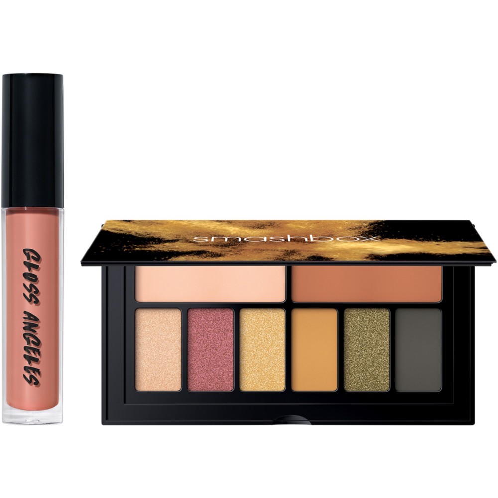 Smashbox Bộ Kit Trang Điểm 2 Món Son Và Phấn Mắt The L.A Vibes Kit Full SIZE