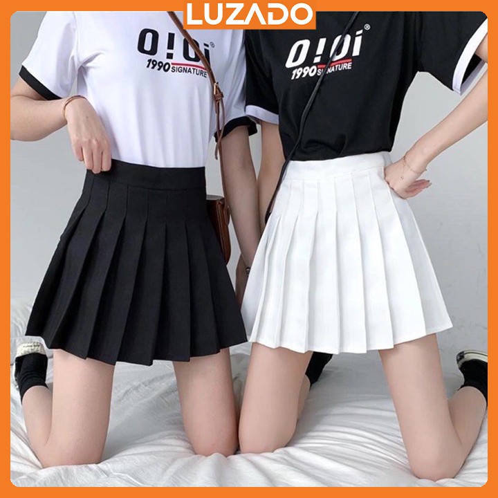 Chân Váy Tennis Xếp Ly Lưng Cao Phong Cách Hàn Quốc CV02