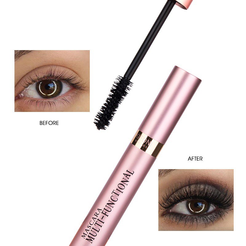 [Hàng mới về] Mascara 3D uốn cong làm dày và dài mi chống thấm nước trang điểm không lem màu