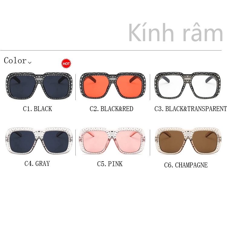 Kính mát tráng gương sang trọng cho nữ