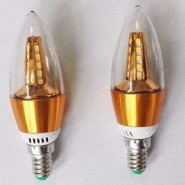 Bóng đèn LED nến 5w, đui xoáy nhỏ E14