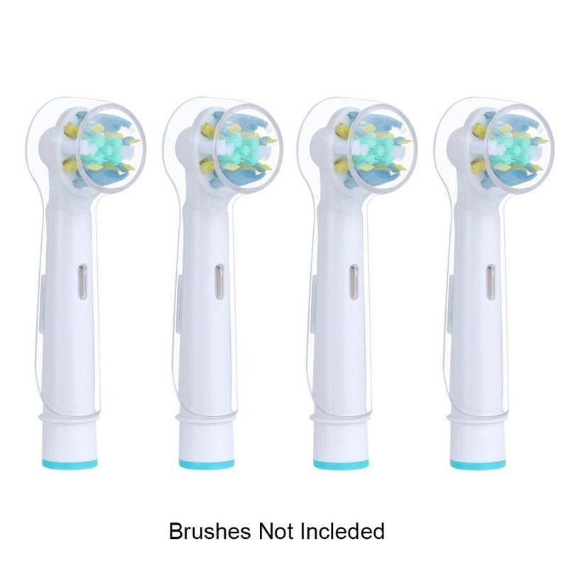 Bộ 4 Vỏ Bọc Bảo Vệ Bàn Chải Đánh Răng Điện braun oral b Trong Suốt Tiện Dụng Mang Theo Du Lịch Cắm Trại