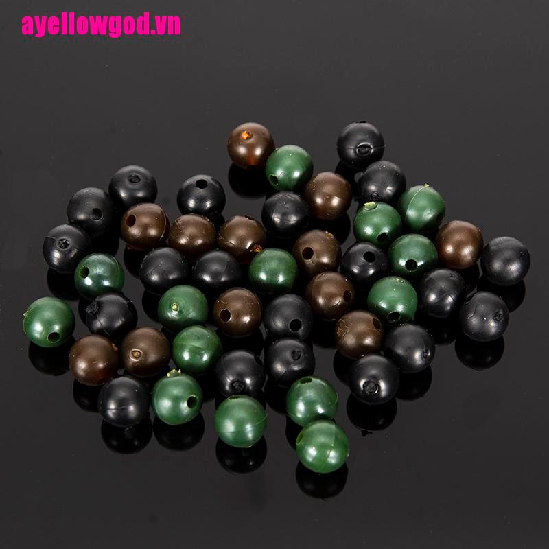 Bộ 50 Hạt Cao Su Mềm Chuyên Dụng Cho Câu Cá