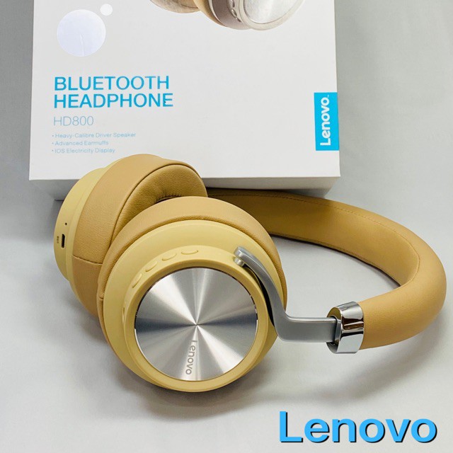 Tai nghe chụp đầu kết nối Bluetooth Lenovo HD800 01a