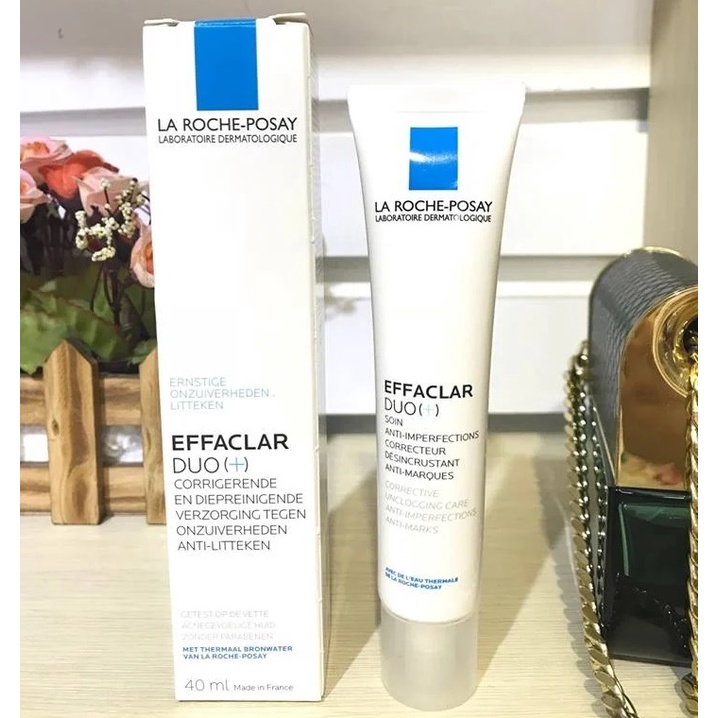 Kem Giảm Mụn La Roche Posay Effaclar Duo+ 15ml và 40ml