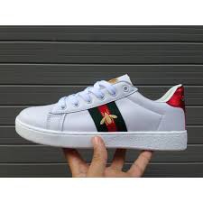 Giày adidas Cucci trắng gót đỏ ngọc trai