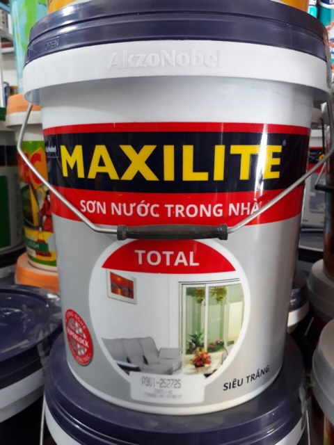 Sơn nội thất Maxilite siêu trắng - thùng 5L