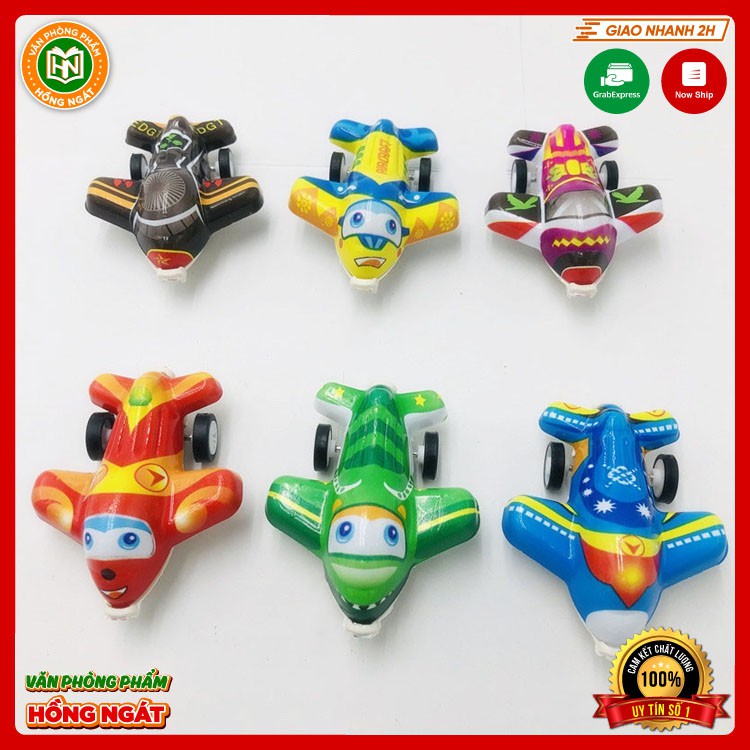 Đồ chơi trẻ em máy bay mini vặn dây cót chạy đà cho bé dùng để làm quà tặng học sinh trong học tập DC06