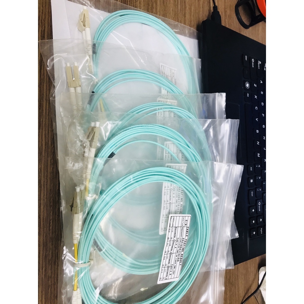 Dây nhảy quang Mulimode OM3 LC-LC dài 3m