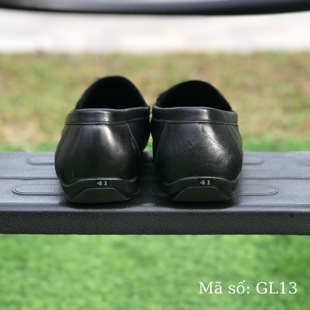 Giày lười nam Alo Davin Da Bò Cao Cấp GL13