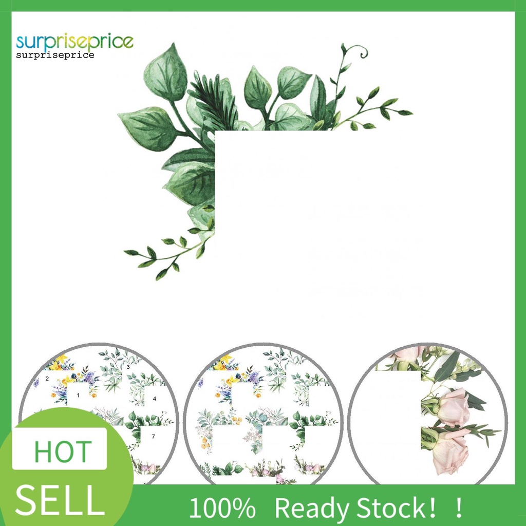 Nhãn dán tường trang trí nhà hàng in hình cây xanh