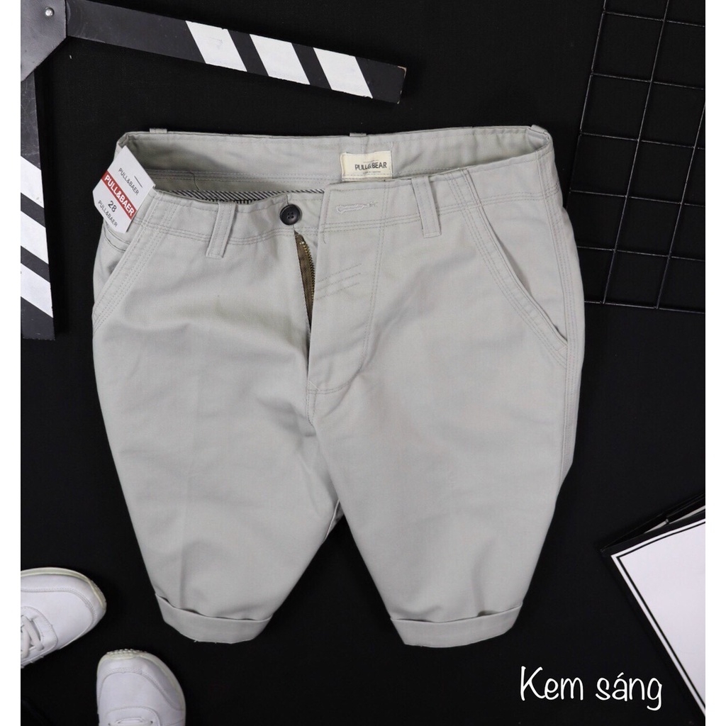 Quần Short Kaki Nam Pull & Bear
