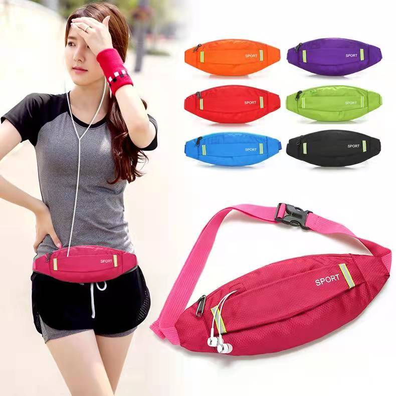 Túi Bao Tử Đeo Hông Túi Thể Thao Chạy Bộ Gọn Nhẹ Thoáng Khí Thời Trang Unisex